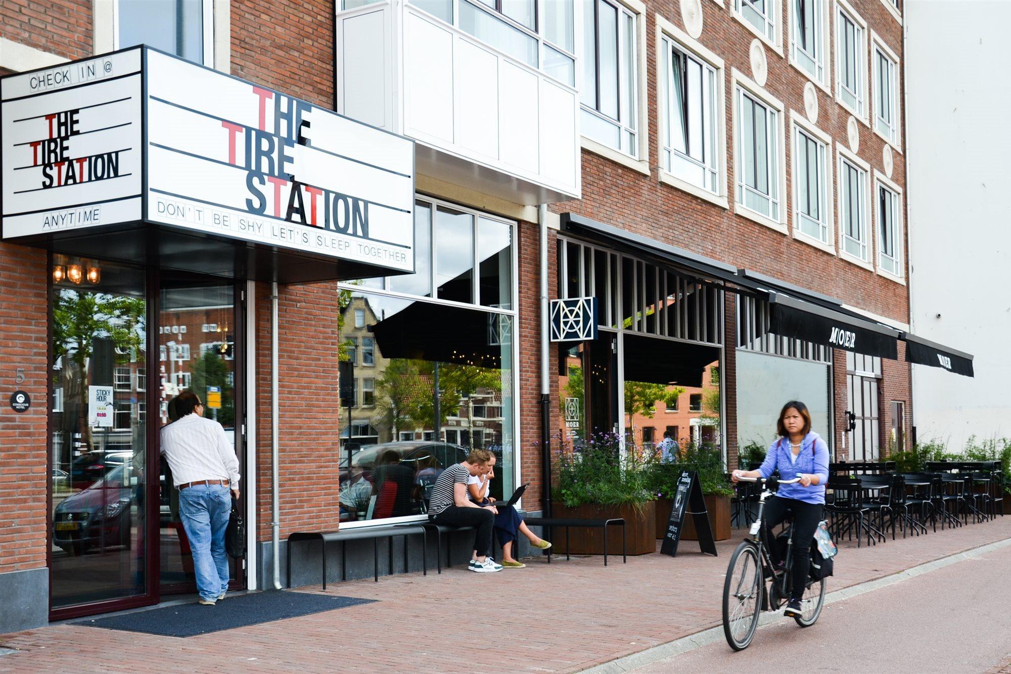 Conscious Hotel The Tire Station Amsterdam Exterior foto
